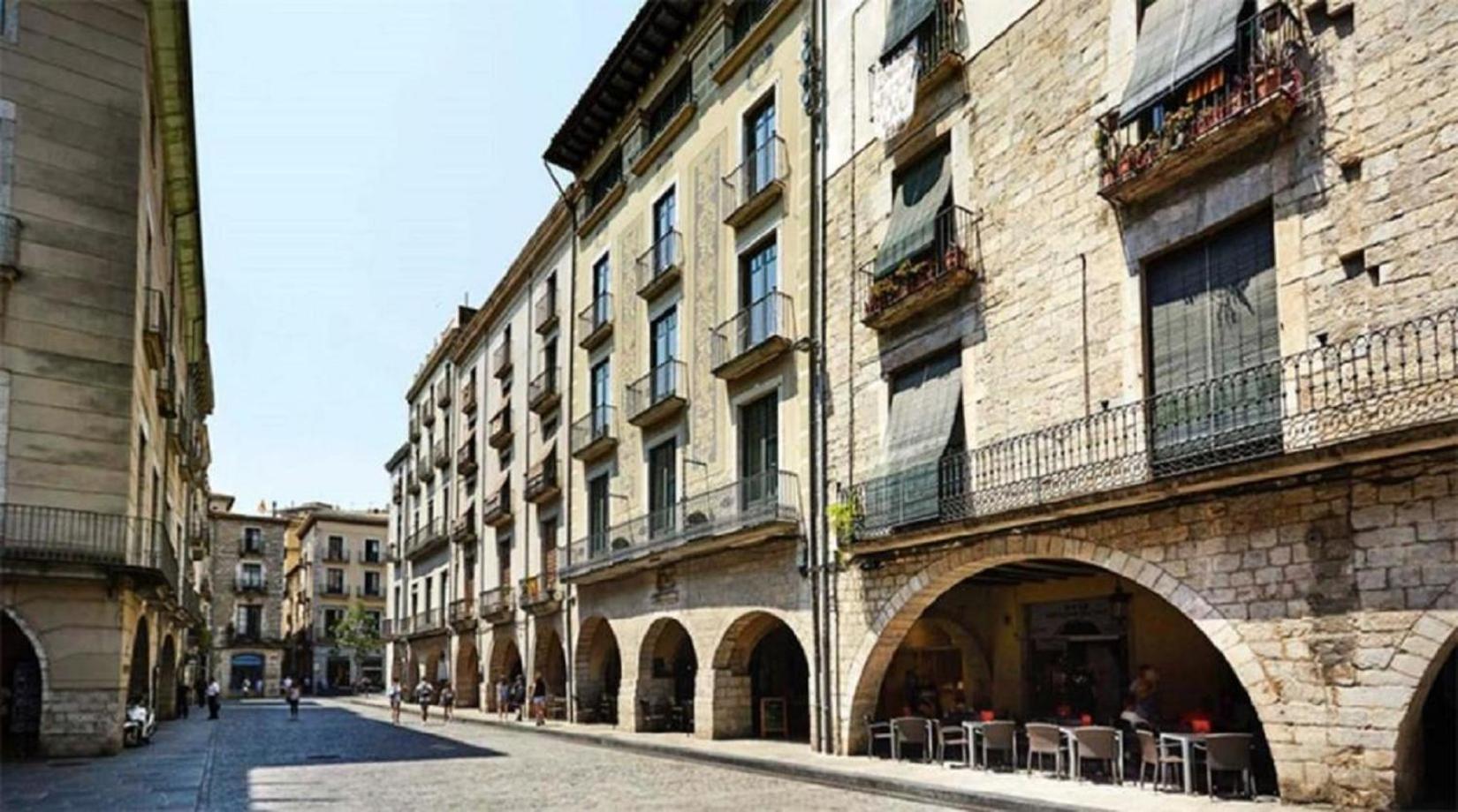 CENTRICO y ACOGEDOR APARTAMENTO Gerona Exterior foto